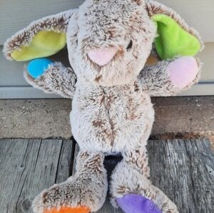 Kellytoy tan plush bunny rabbit stuffed animal